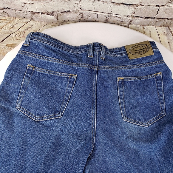 COPY - Women's Sandy river flannel lined jeans - Picture 3 of 7